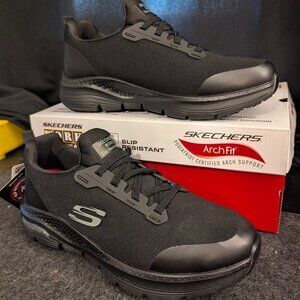Sketchers Work Footwear ArchFit Arch Support size 9.5 US New With Box